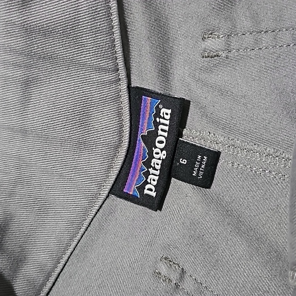 Patagonia Opposet Escala Rock Gray Jeans Size 6 - Picture 6 of 10